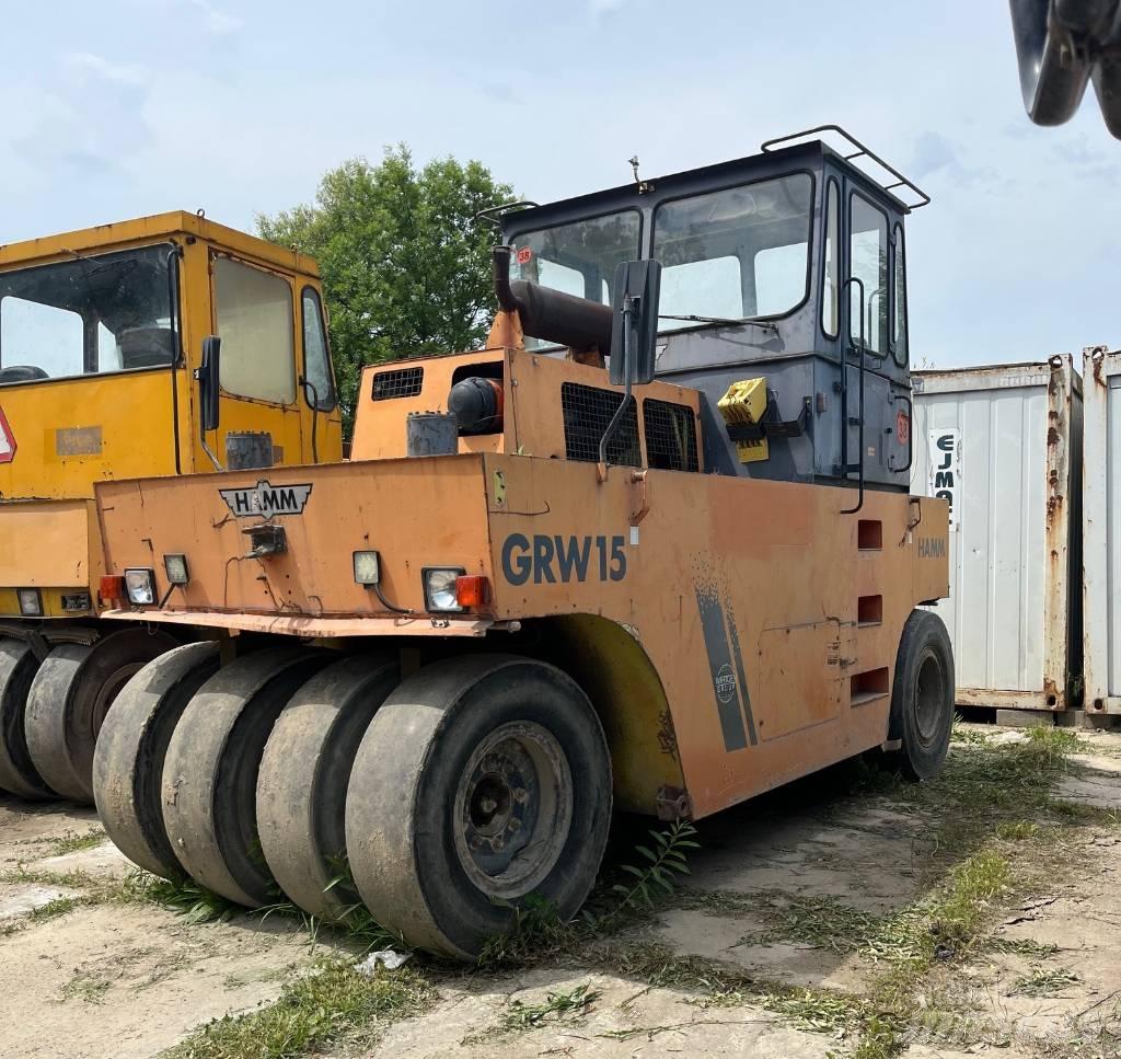 Hamm GRW 15 Twin drum rollers