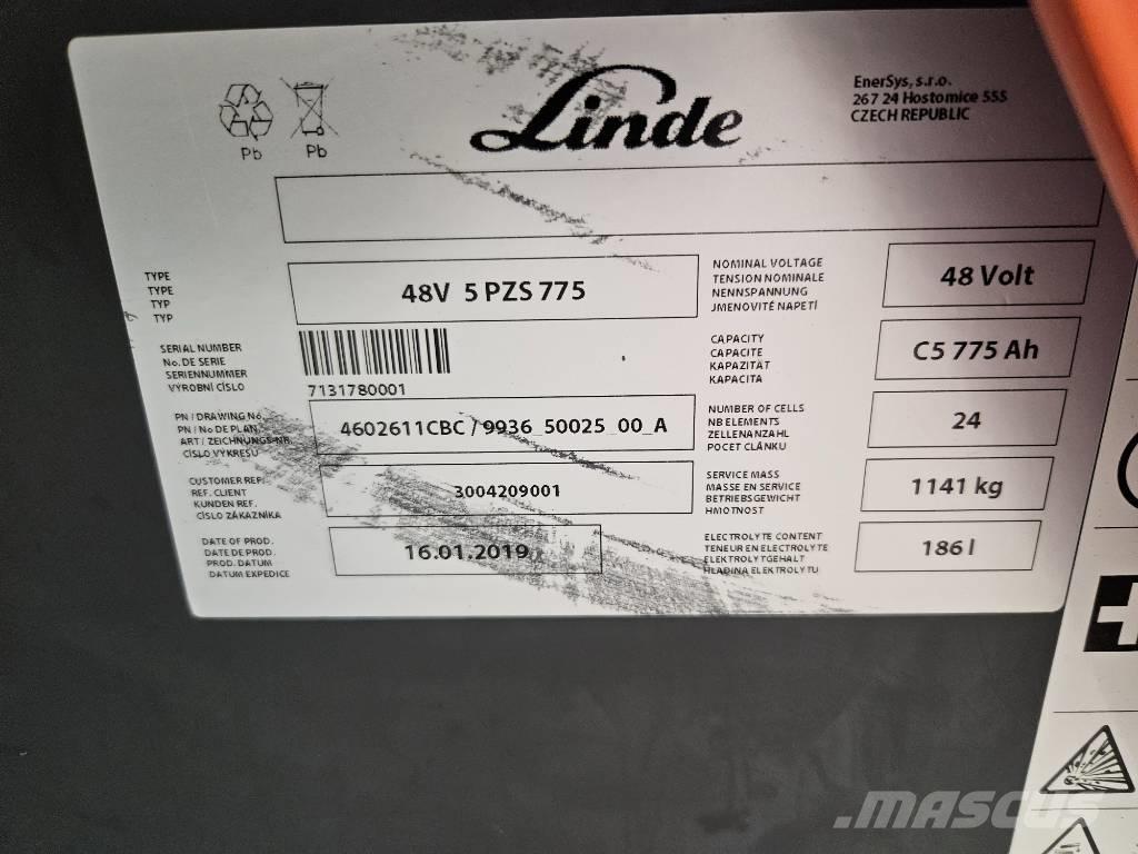 Linde R20N Self Propelled Stackers