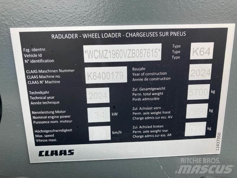 CLAAS TORION 530 Wheel Loaders
