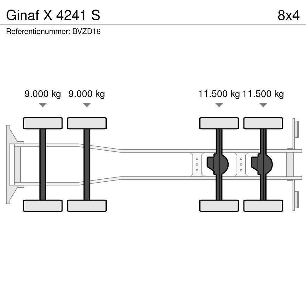 Ginaf X 4241 S Mobile and all terrain cranes