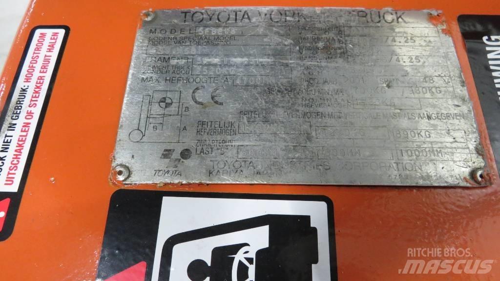 Toyota 5FBE18 Electric Forklifts