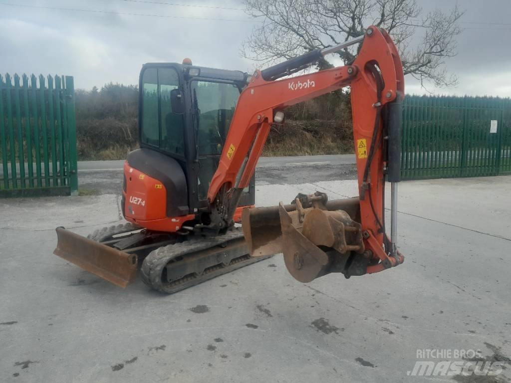 Kubota U 27-4 Mini Excavators <7t (Mini Diggers)
