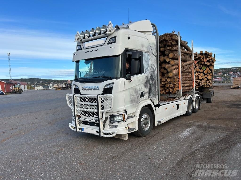 Scania R 650 Log trucks