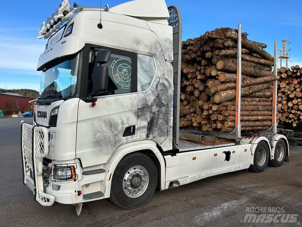Scania R 650 Log trucks