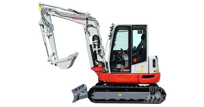 Takeuchi TB257FR Mini Excavators <7t (Mini Diggers)