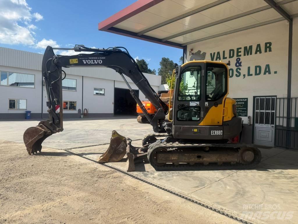 Volvo ECR 88 D, ECR88 Mini excavators  7t - 12t