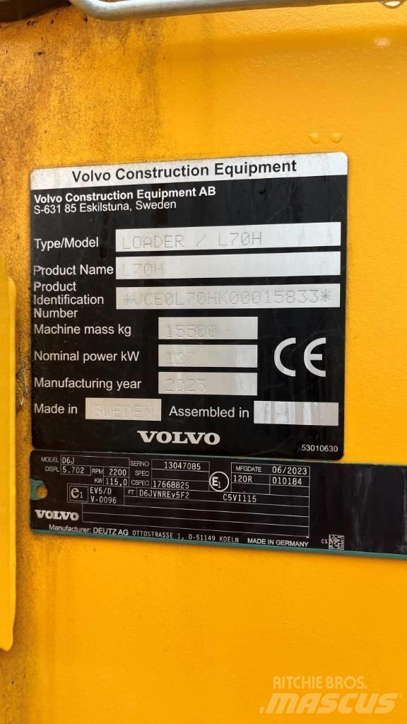 Volvo L70H Wheel Loaders