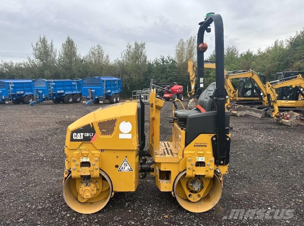 CAT CB 1.7 Twin drum rollers