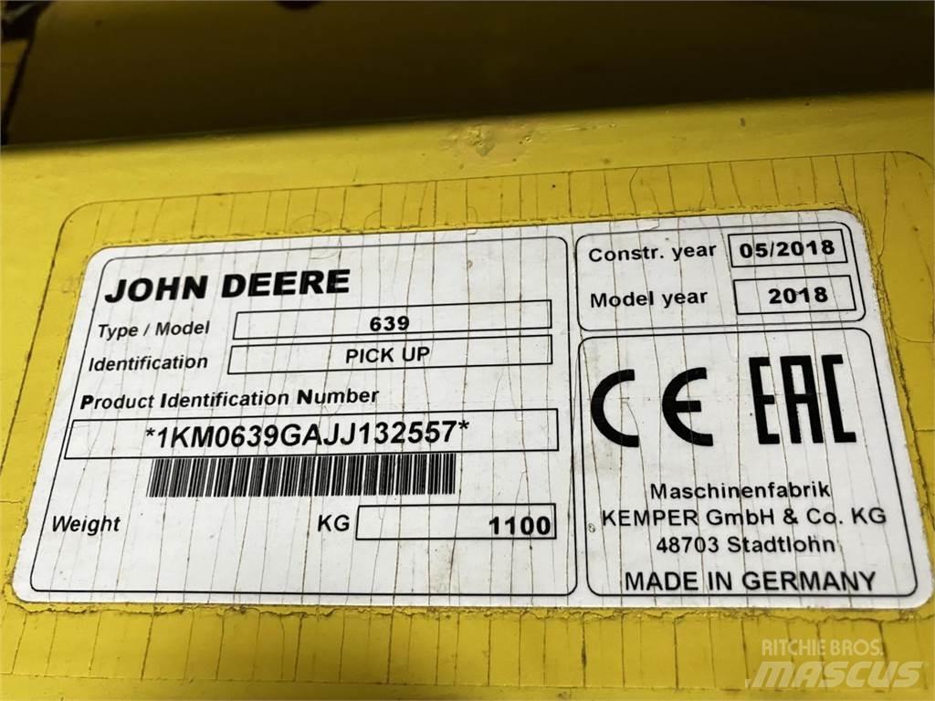 John Deere 639 Combine Attachments