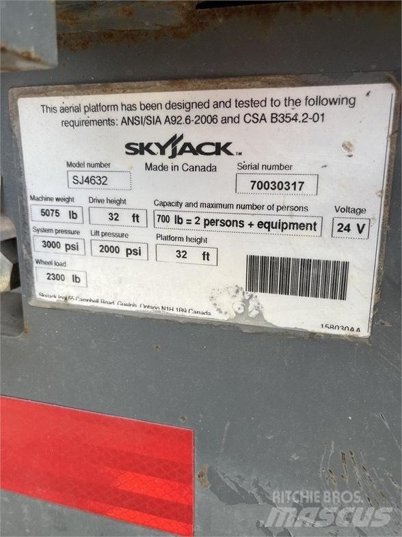 SkyJack SJ III 4632 Scissor Lifts