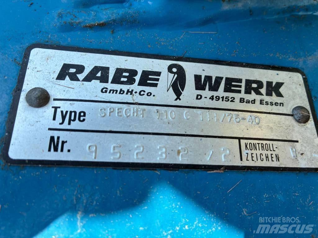 Rabe Specht 110 Reversible ploughs