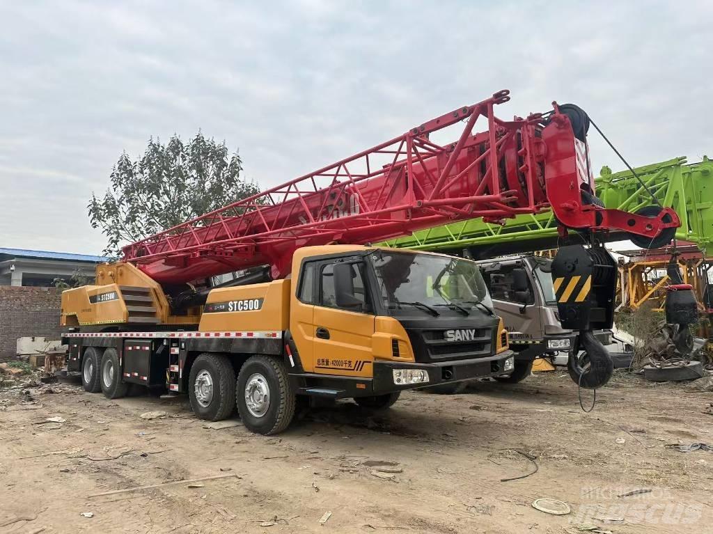 Sany STC 500 Mobile and all terrain cranes