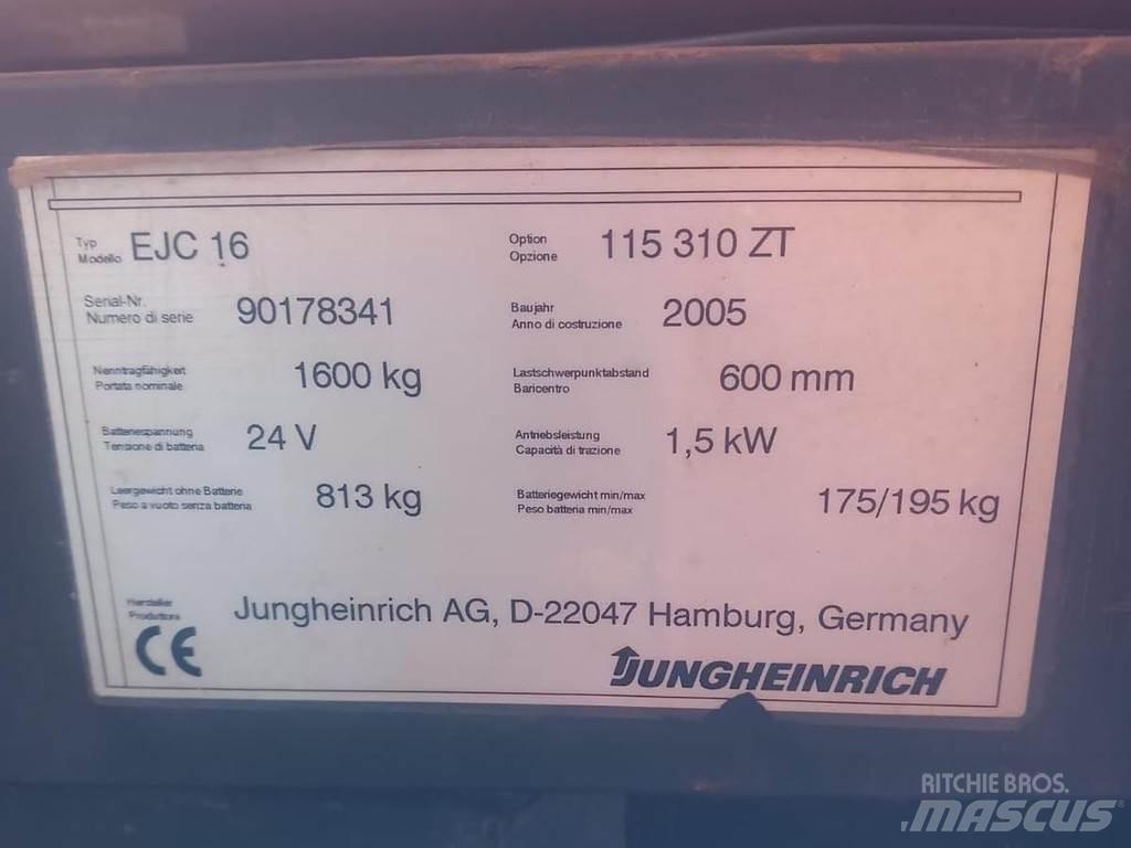 Jungheinrich ECJ16 Pallet Truck