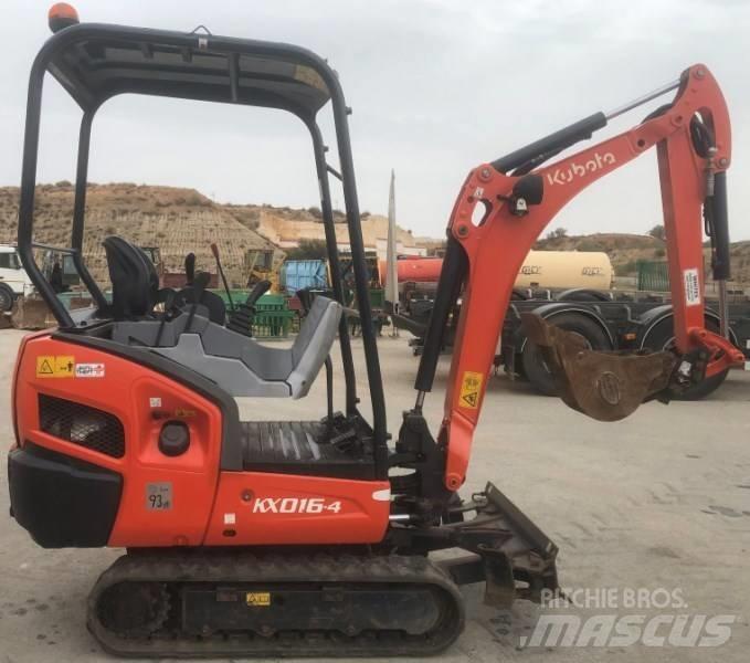 Kubota kx016-4 Mini Excavators <7t (Mini Diggers)
