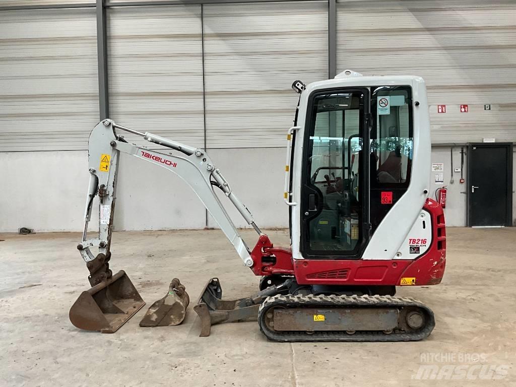 Takeuchi TB 216 Mini Excavators <7t (Mini Diggers)