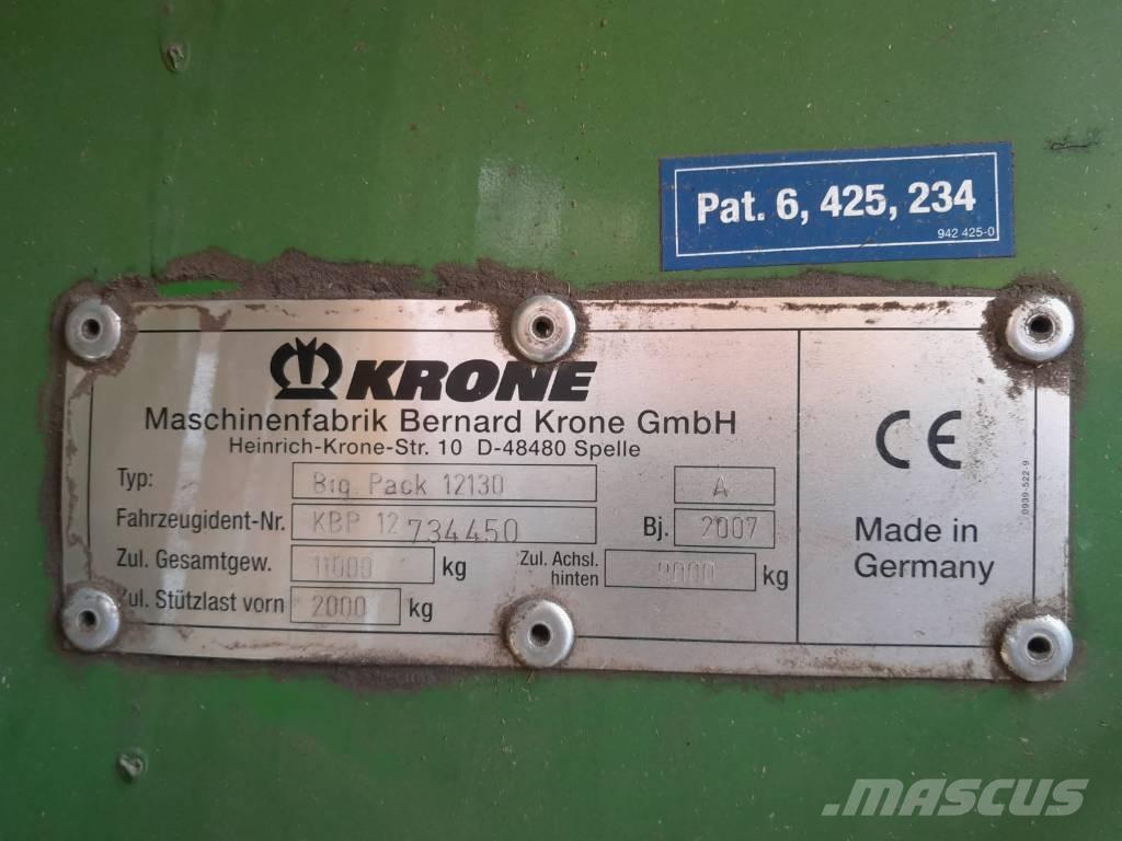 Krone Big Pack 12130 Square Balers