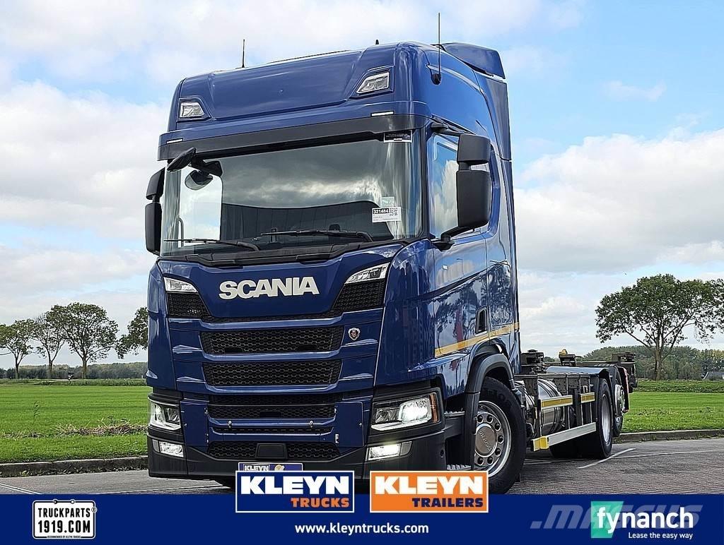 Scania R410 LNG Demountable Trucks