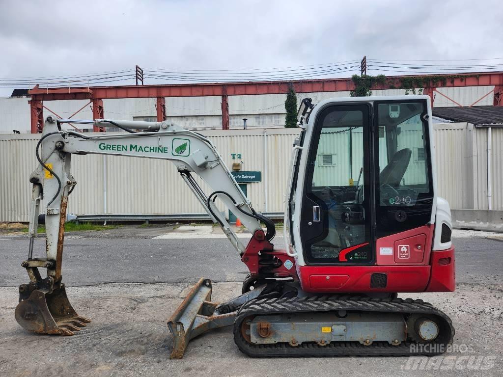 Takeuchi TB 240 Mini Excavators <7t (Mini Diggers)