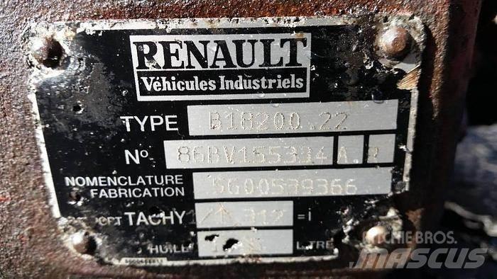 Renault B18200.22 Other Components