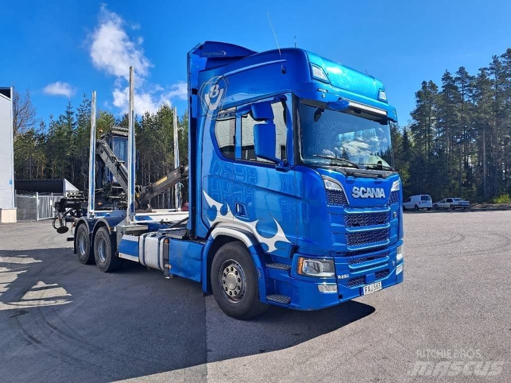 Scania R580B6X4NB Log trucks