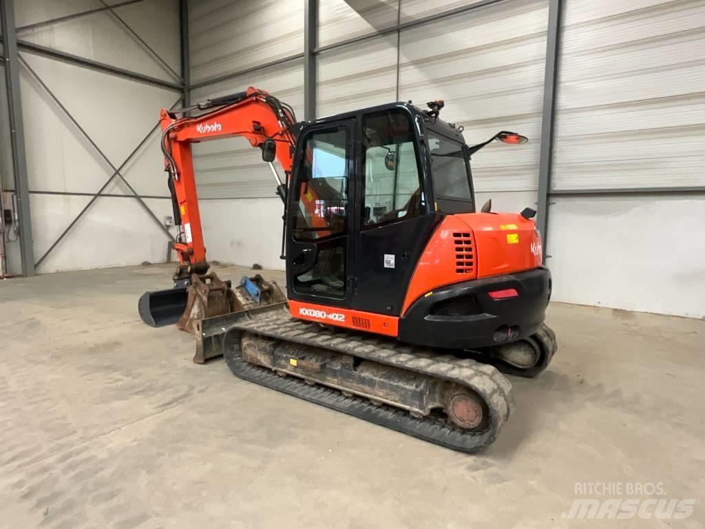 Kubota KX 080-4 A 2 Mini excavators  7t - 12t