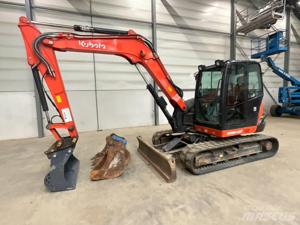 Kubota KX 080-4 A 2 Mini excavators  7t - 12t
