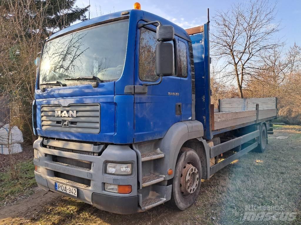 MAN 18.360 FLLC Flatbed Trucks