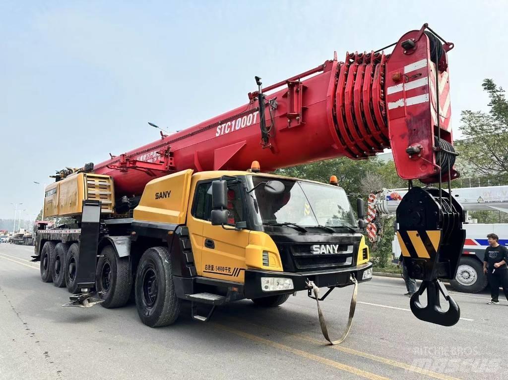 Sany STC1000T Mobile and all terrain cranes