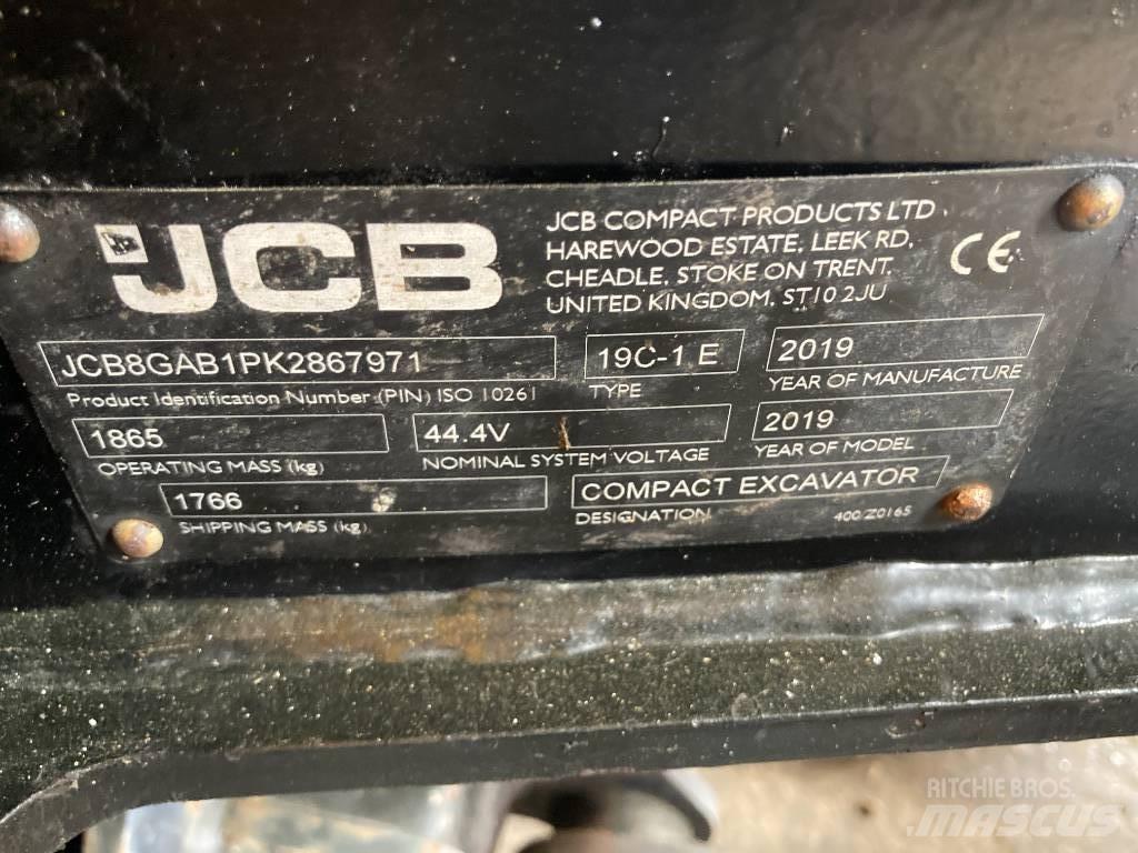 JCB 19C-1ETEC Mini Excavators <7t (Mini Diggers)