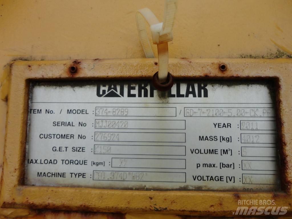 CAT 374 CAT bucket Buckets