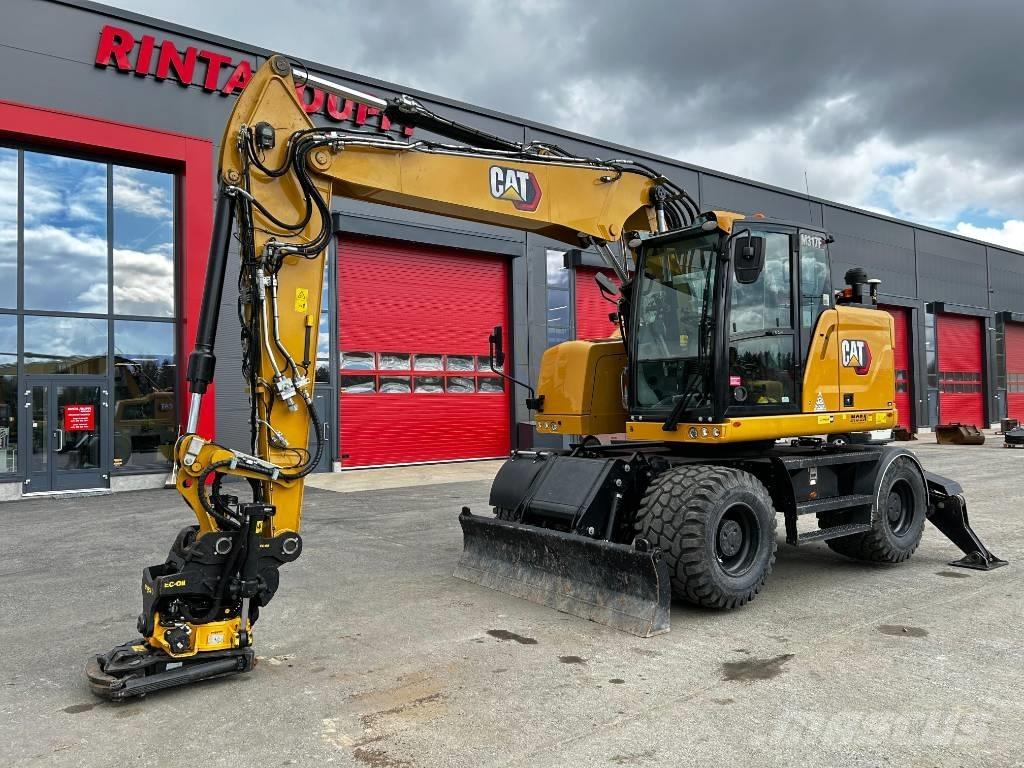 CAT M317F / Myyty, Sold Wheeled Excavators