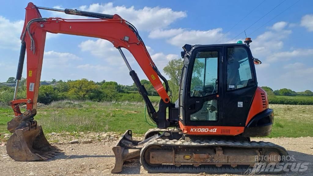 Kubota KX 080-4 Mini excavators  7t - 12t