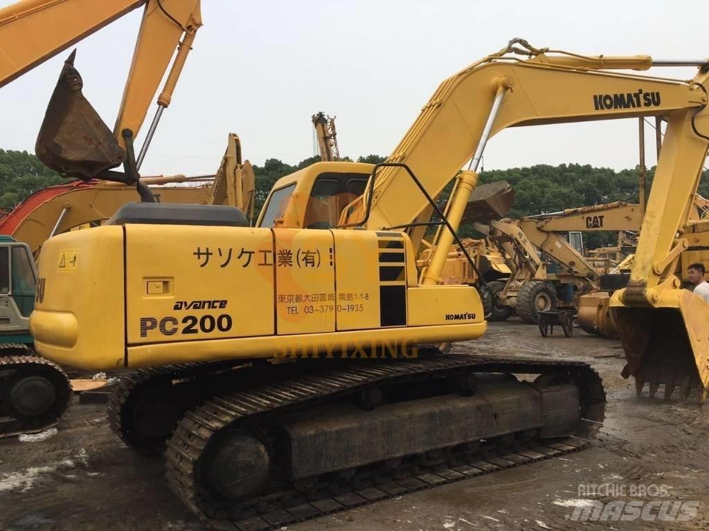 Komatsu PC 200 Crawler Excavators