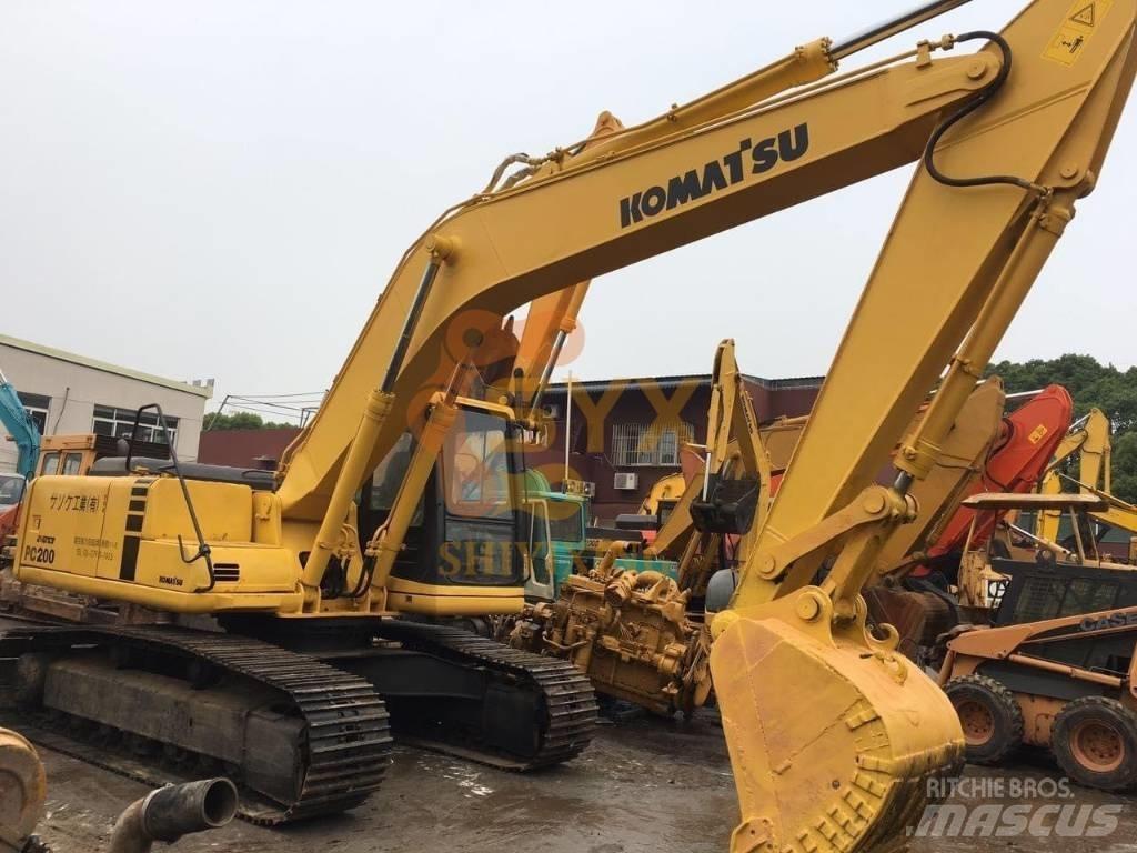Komatsu PC 200 Crawler Excavators