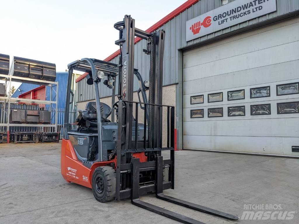 Toyota 8FBE15T Electric Forklifts