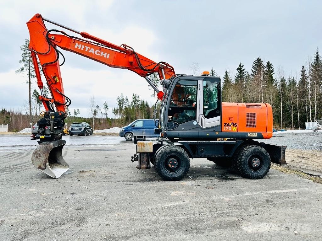Hitachi Zaxis 170 W Wheeled Excavators