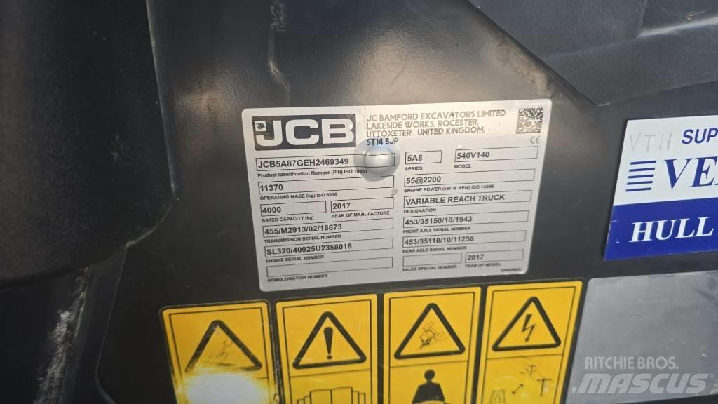 JCB 540-140 Telescopic Handlers