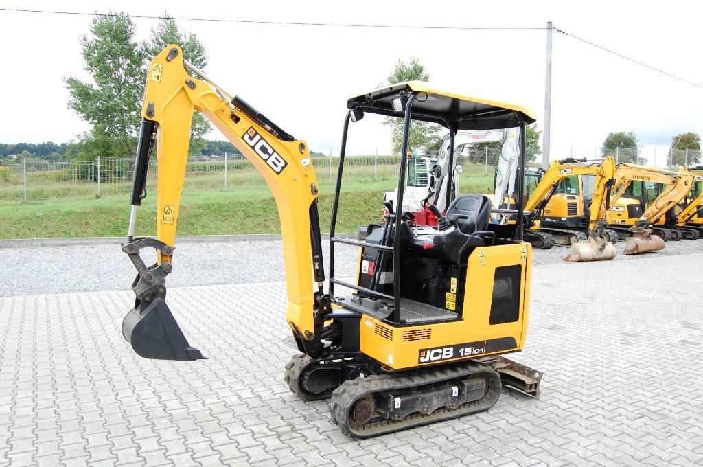 JCB 15 C-1 JCB 16C-1 Mini Excavators <7t (Mini Diggers)