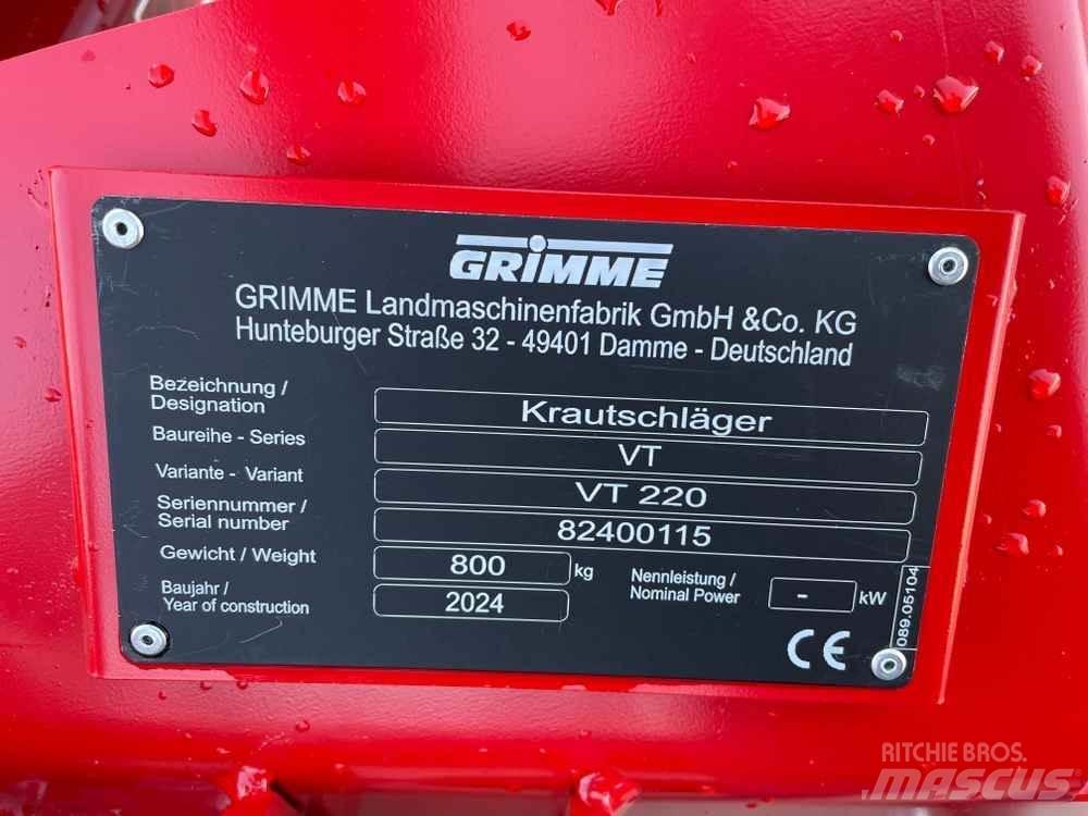 Grimme VT 220F Farm Equipment - Others