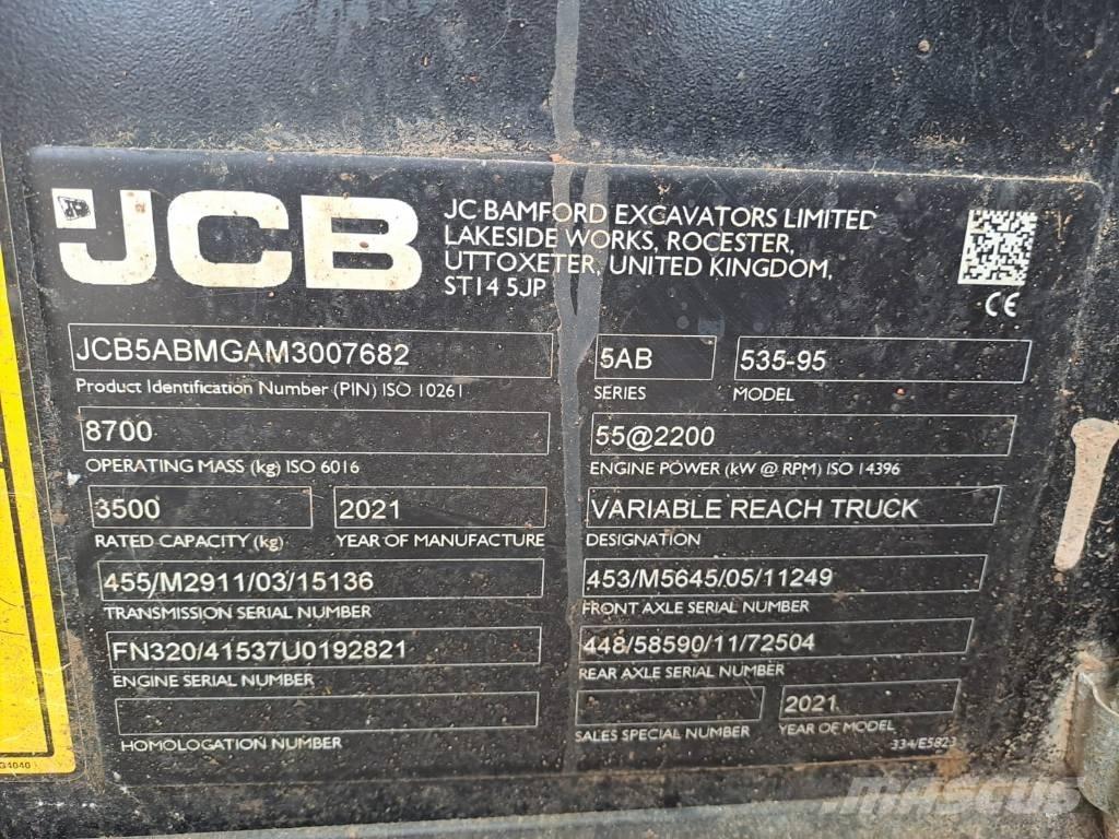 JCB 535-95 Telescopic Handlers