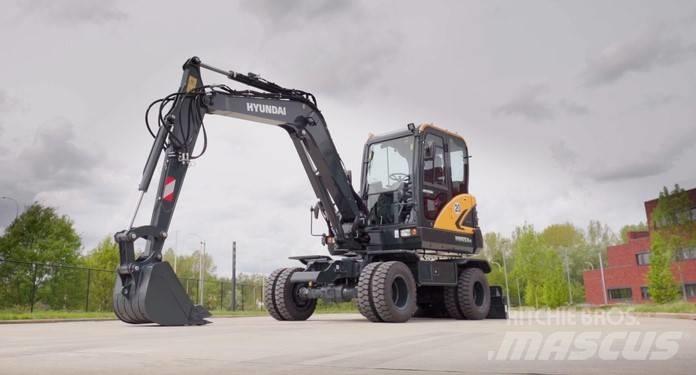 Hyundai HW 65 A Wheeled Excavators