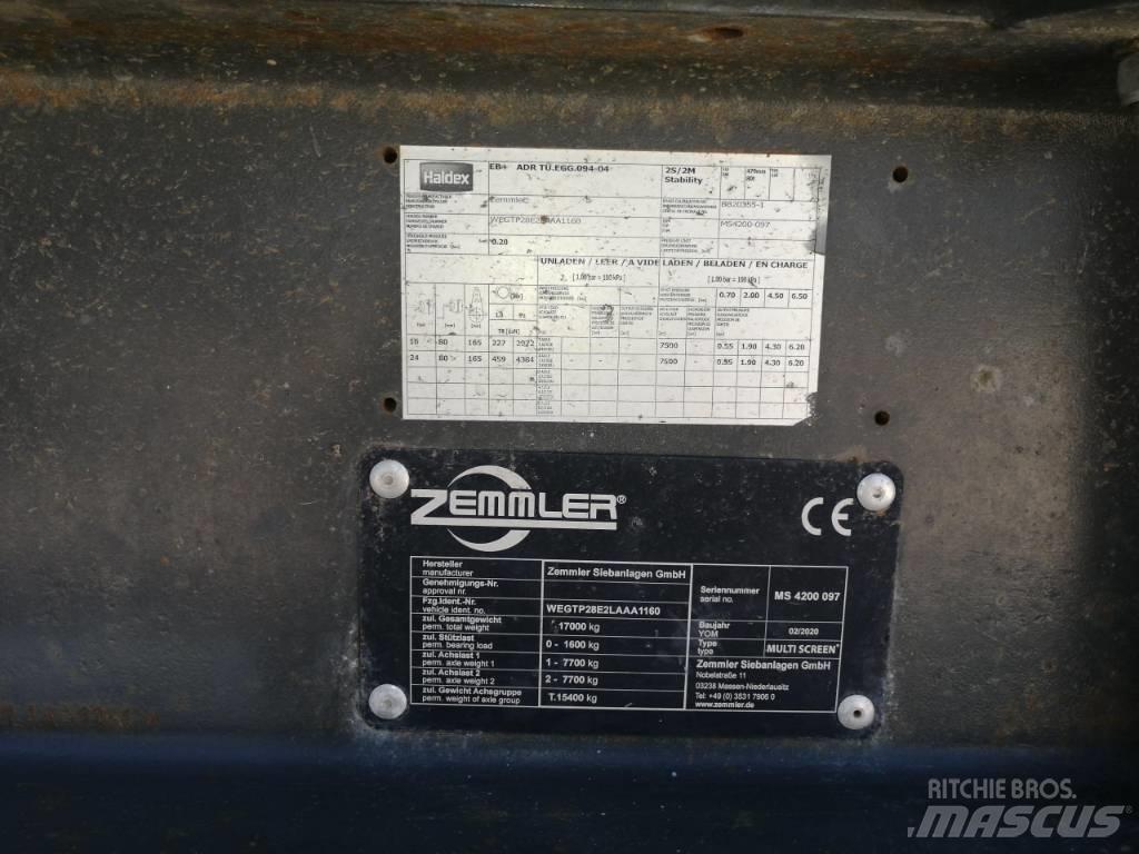Zemmler MS 4200-097 Mobile screeners