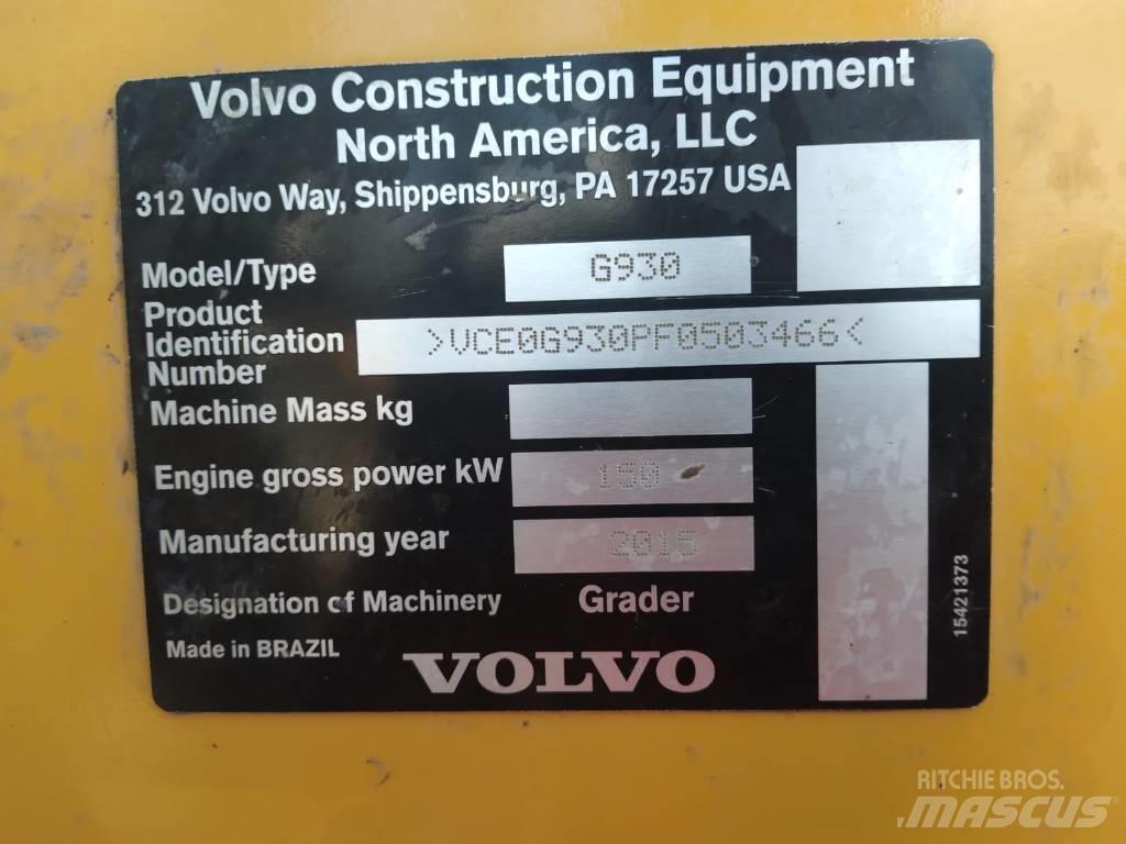 Volvo G 930 Motor Graders