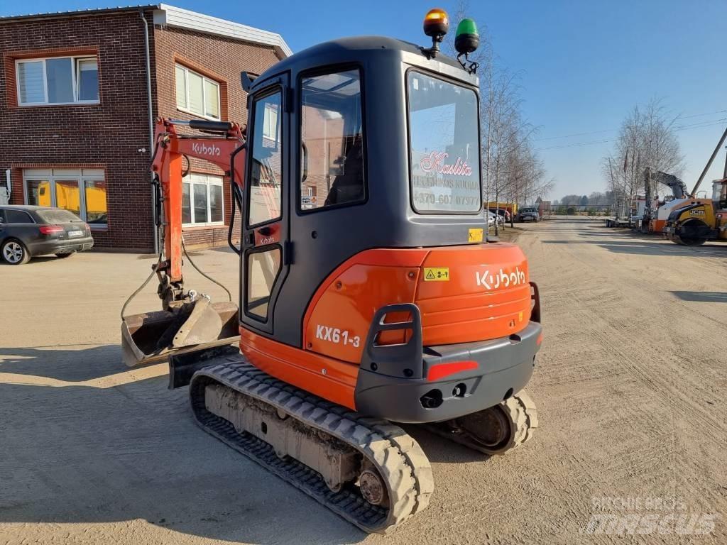 Kubota KX 61-3 Mini Excavators <7t (Mini Diggers)