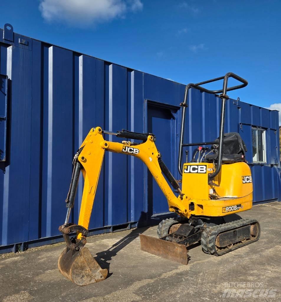 JCB 8008 CTS 3 Bkts Mini Excavators <7t (Mini Diggers)