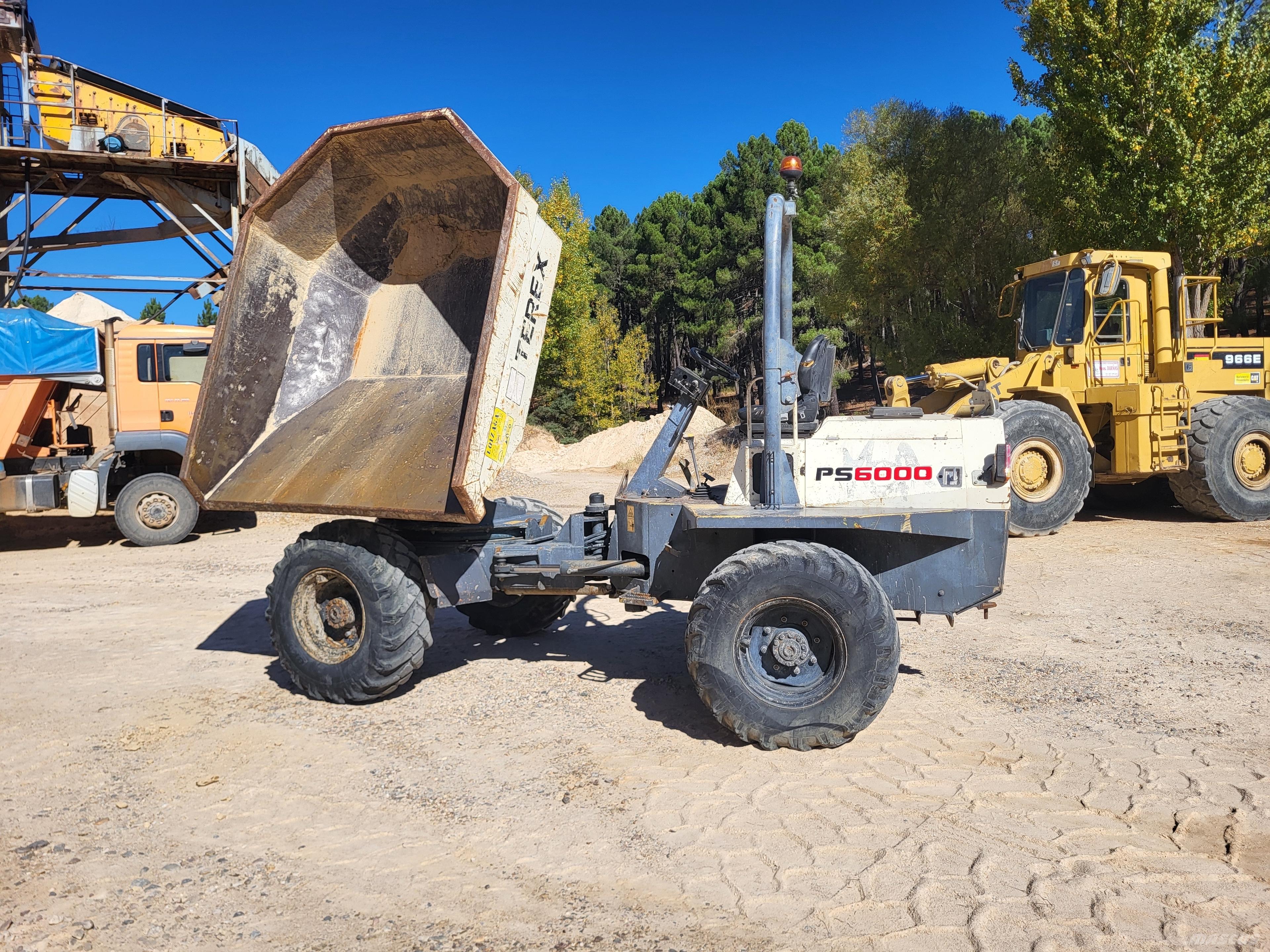  Dumper Terex Ps6000 Site Dumpers
