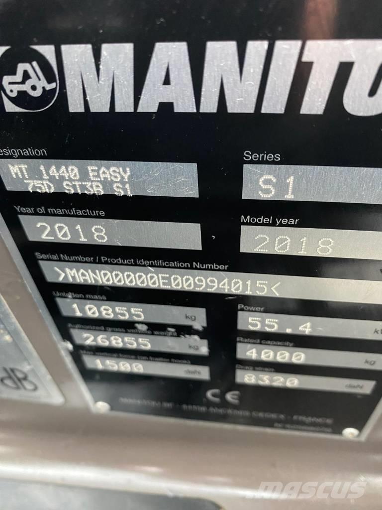 Manitou MT 1440 Telescopic Handlers