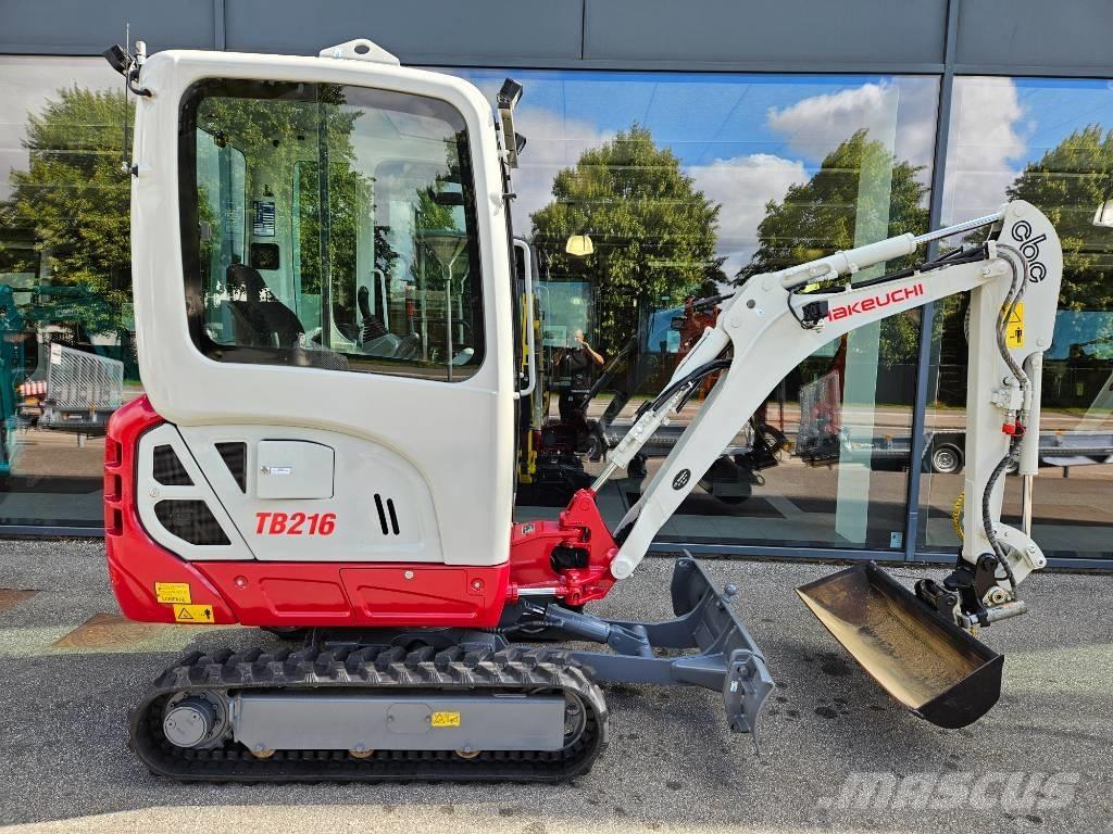 Takeuchi TB 216 Mini Excavators <7t (Mini Diggers)