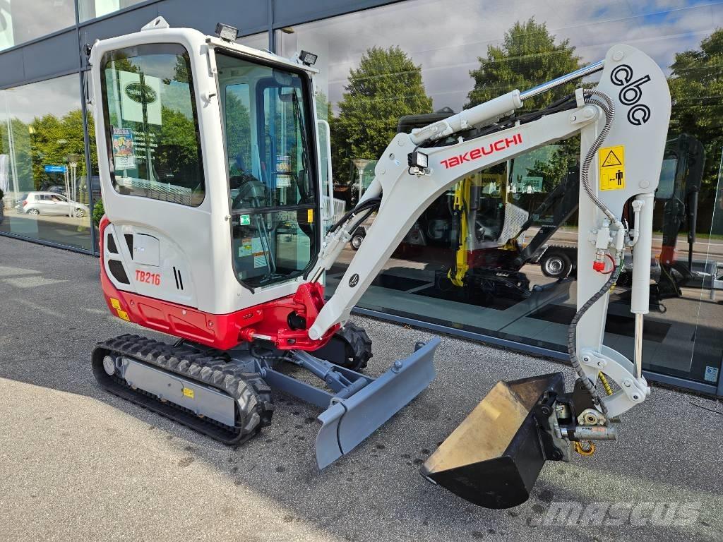 Takeuchi TB 216 Mini Excavators <7t (Mini Diggers)