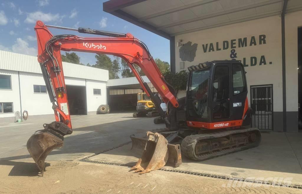 Kubota KX 080-4 Mini excavators  7t - 12t
